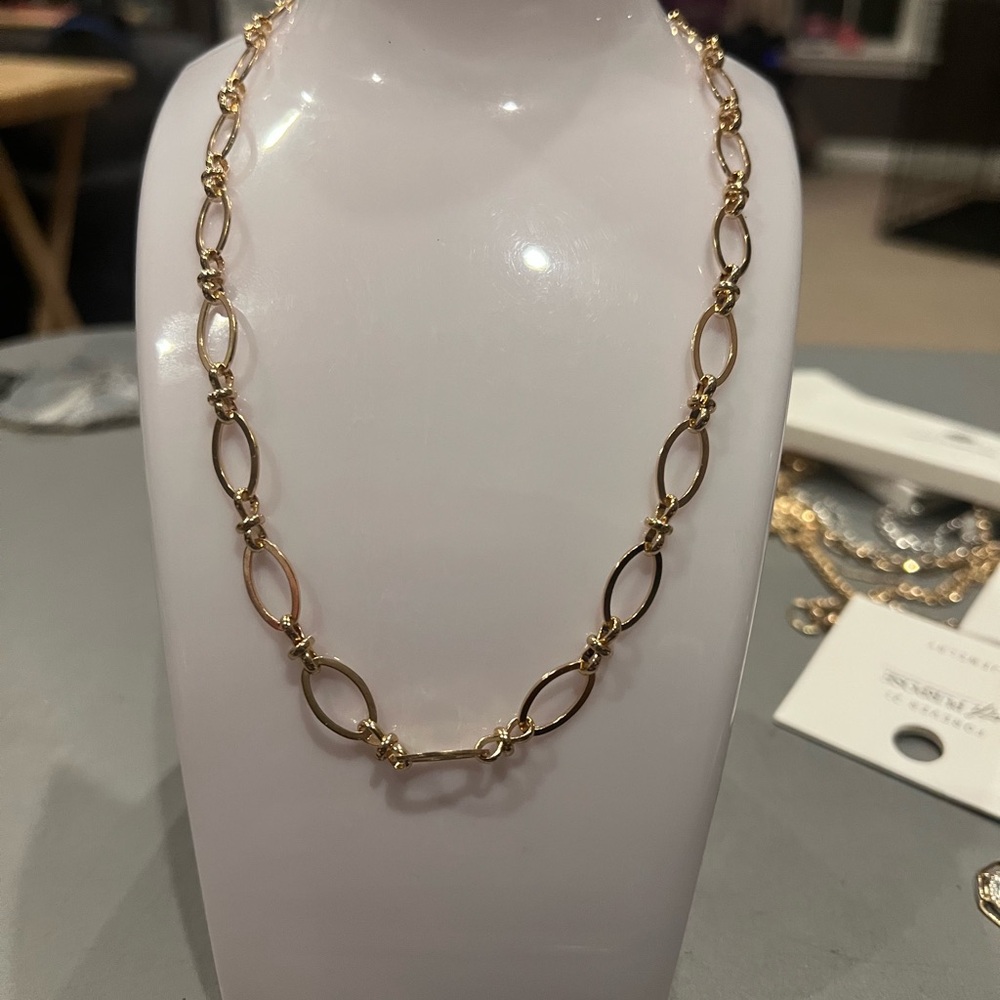Forever 21 Gold Link Statement Necklace – NWT - Picture 5 of 7